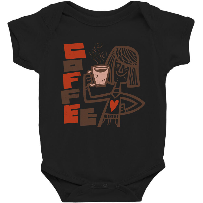 Hot Trend Hot Coffee Baby Bodysuit by michealyoungerlk01 | Artistshot