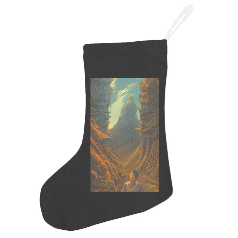 Oppenheim - Art Made By Ai Holiday Stocking | Artistshot