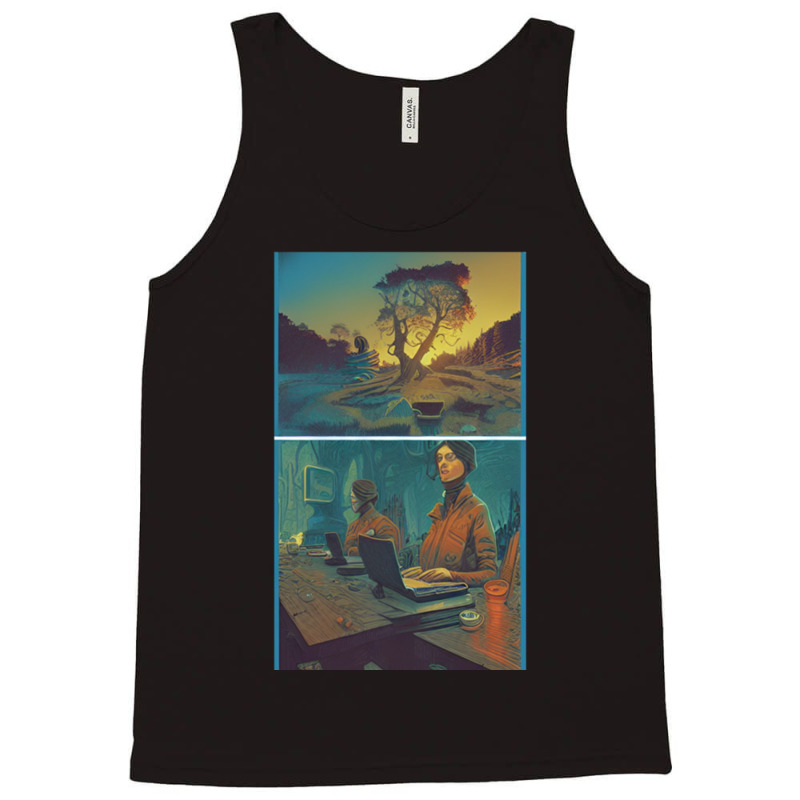 Oppenheim Group - Art Made By Ai Tank Top | Artistshot