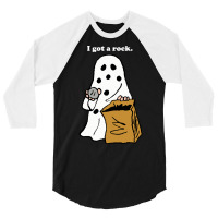 Hot Trend I Got A Rock. Halloween Great Pumpkin 3/4 Sleeve Shirt | Artistshot