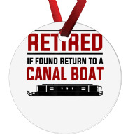 Canal Boat Idea For Women & Uk Narrowboat Retirement T Shirt Ornament | Artistshot