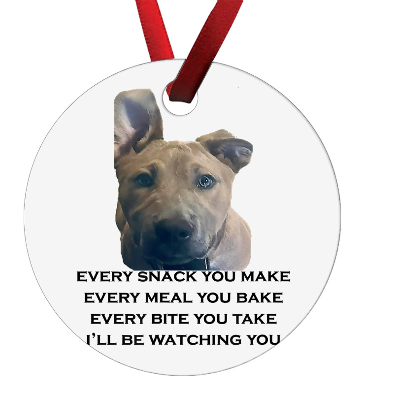 Barley I'll Be Watching You T Shirt Ornament | Artistshot