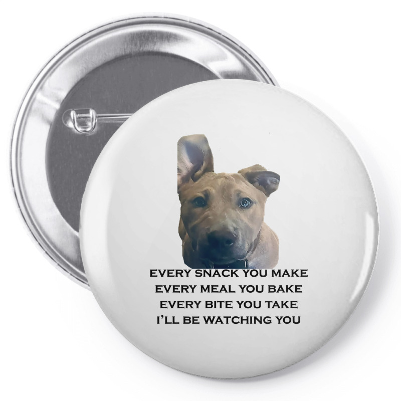 Barley I'll Be Watching You T Shirt Pin-back Button | Artistshot