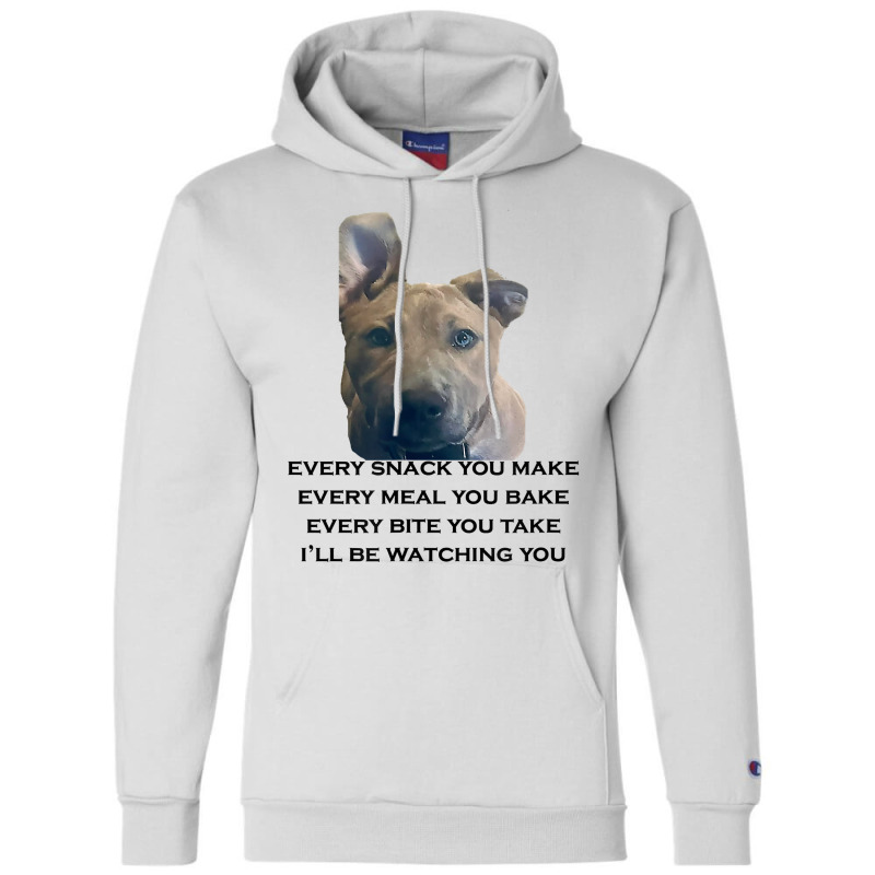 Barley I'll Be Watching You T Shirt Champion Hoodie | Artistshot