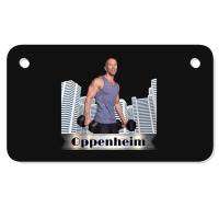 Oppenheim. Motorcycle License Plate | Artistshot