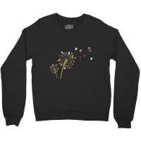 Wine Dandelion For Happiness - Dandelion For Liquor Wine Crewneck Sweatshirt | Artistshot