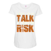 Debate Expert Talk At Your Own Risk Debate Arguments T Shirt Maternity Scoop Neck T-shirt | Artistshot