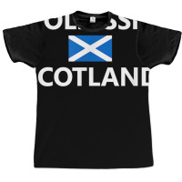 Collessie Scotland Scottish Flag City T Shirt Graphic T-shirt | Artistshot