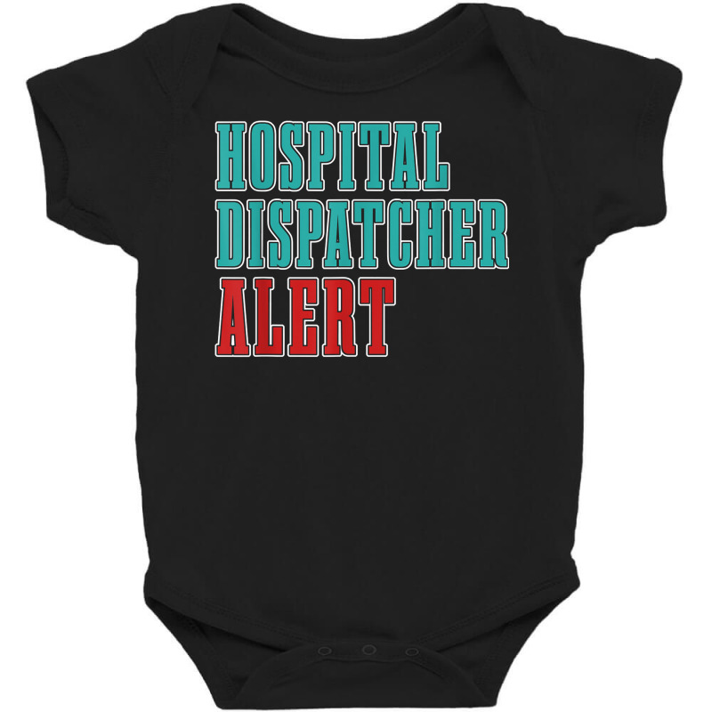 Emergency Hospital Thin Yellow Line Gold   Police Dispatcher T Shirt Baby Bodysuit | Artistshot