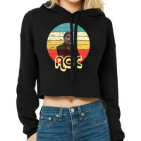 Trending Vintage Aoc Alexandria Ocasio Cortez For President Retro 70s Cropped Hoodie | Artistshot