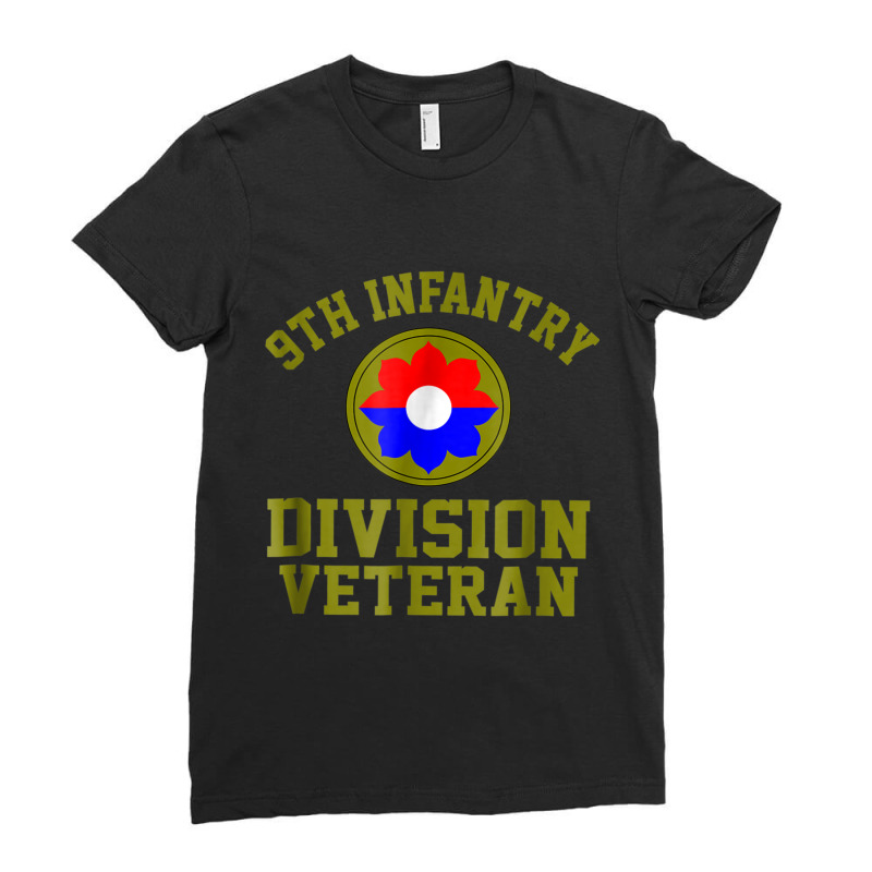 9th Infantry Division Veteran Shirt Ladies Fitted T-Shirt by ALFREDMCGOWAN | Artistshot