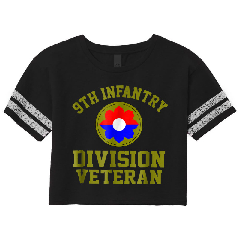 9th Infantry Division Veteran Shirt Scorecard Crop Tee by ALFREDMCGOWAN | Artistshot