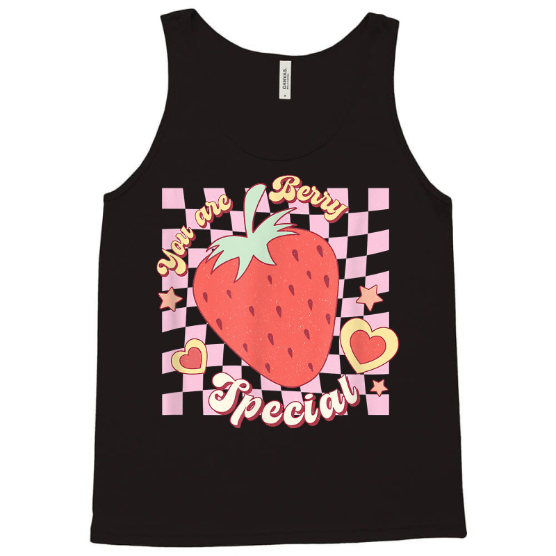 You Are Berry Special, Strawberry Valentines Day Design T Shirt Tank Top | Artistshot