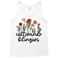 Cultivando Bilingues Dual Language Crew Bilingual Teacher T Shirt Tank Top | Artistshot