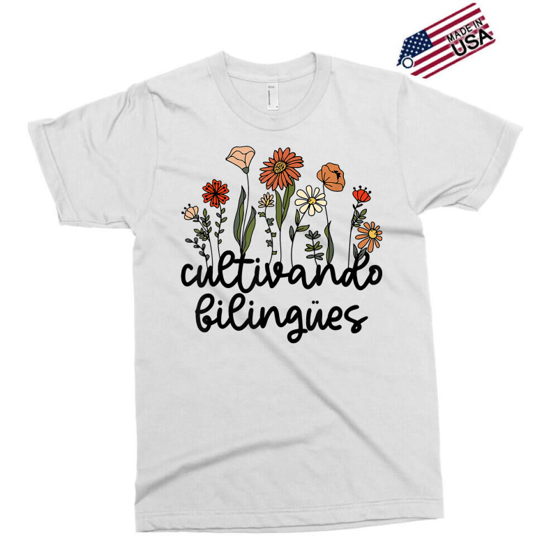 Cultivando Bilingues Dual Language Crew Bilingual Teacher T Shirt Exclusive T-shirt by javauxswar | Artistshot