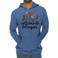 Cultivando Bilingues Dual Language Crew Bilingual Teacher T Shirt Lightweight Hoodie | Artistshot