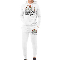 Cultivando Bilingues Dual Language Crew Bilingual Teacher T Shirt Hoodie & Jogger Set | Artistshot