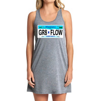 Gr8 Flow Hair Minnesota Mn License Plate Gift Ice Hockey T Shirt Tank Dress | Artistshot