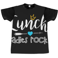 Lunch Ladies Rock! Lunch Lady Squad - Back To School Gift Graphic T-shirt | Artistshot