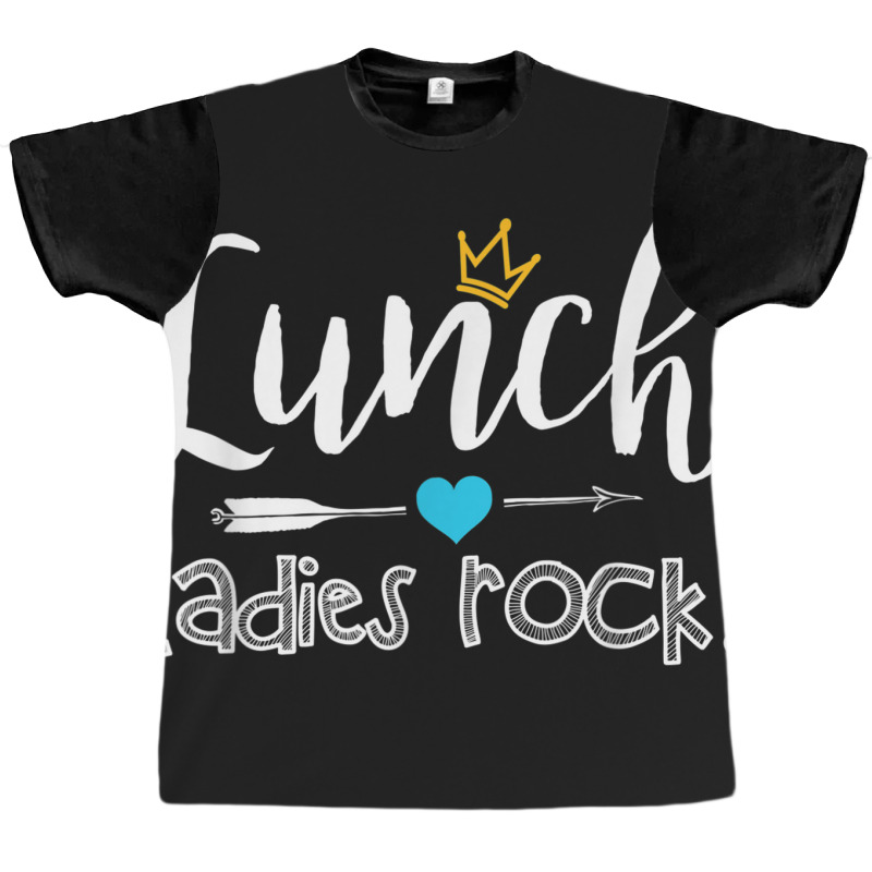 Lunch Ladies Rock! Lunch Lady Squad - Back To School Gift Graphic T-shirt | Artistshot