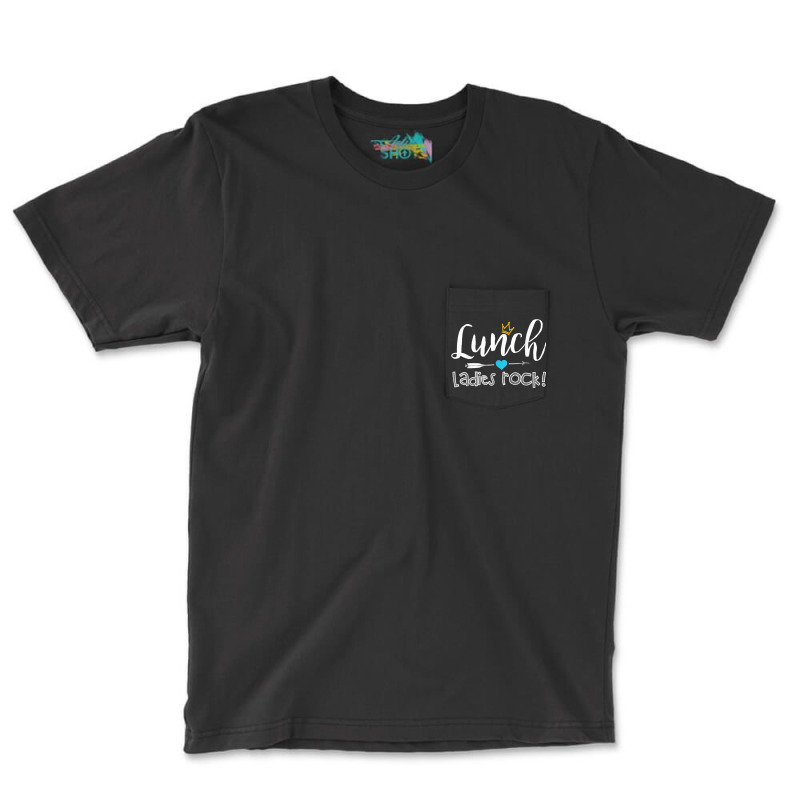 Lunch Ladies Rock! Lunch Lady Squad - Back To School Gift Pocket T-shirt | Artistshot