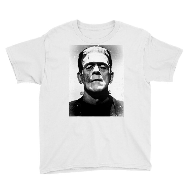 Classic Halloween Monster Poster Horror Movie Frankenstein Youth Tee by DonnaSchennum1234 | Artistshot