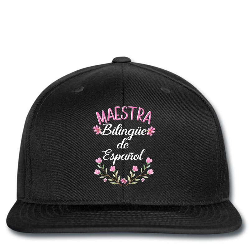 Maestra Bilingue De Espanol  Bilingual Teacher Spanish Printed hat by DAGUILERA | Artistshot