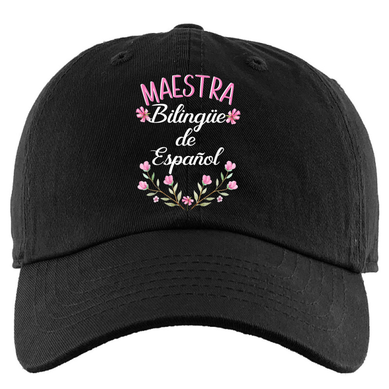 Maestra Bilingue De Espanol  Bilingual Teacher Spanish Kids Cap by DAGUILERA | Artistshot