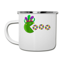 Funny Mardi Gras Hat Eating King Cakes Mardi Gras T Shirt Camper Cup | Artistshot