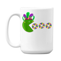 Funny Mardi Gras Hat Eating King Cakes Mardi Gras T Shirt 15 Oz Coffee Mug | Artistshot