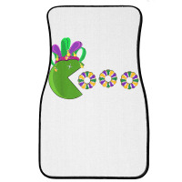 Funny Mardi Gras Hat Eating King Cakes Mardi Gras T Shirt Front Car Mat | Artistshot