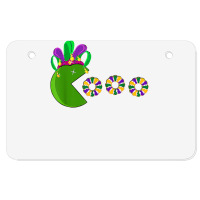 Funny Mardi Gras Hat Eating King Cakes Mardi Gras T Shirt Atv License Plate | Artistshot