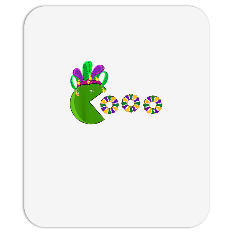 Funny Mardi Gras Hat Eating King Cakes Mardi Gras T Shirt Mousepad | Artistshot