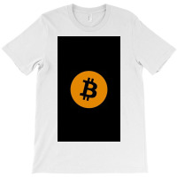 Bitcoin (black) T-shirt | Artistshot