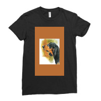 Black & Tan Coonhound Ladies Fitted T-shirt | Artistshot