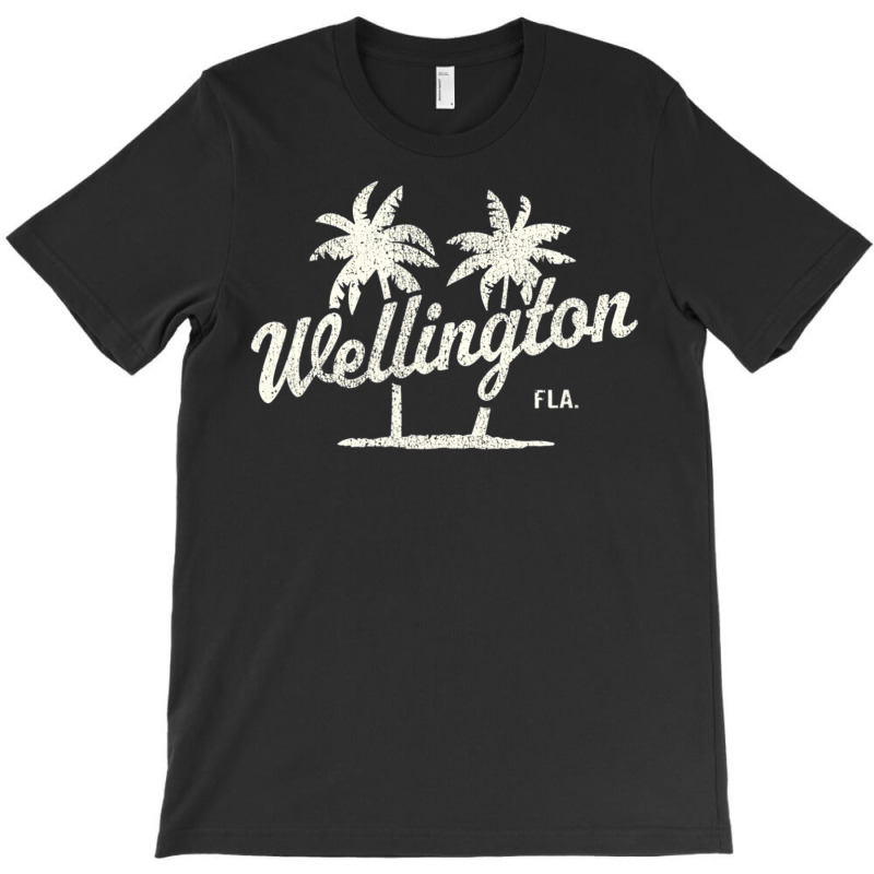 Limited Edition Wellington Florida Vintage 70s Palm Trees T-shirt | Artistshot