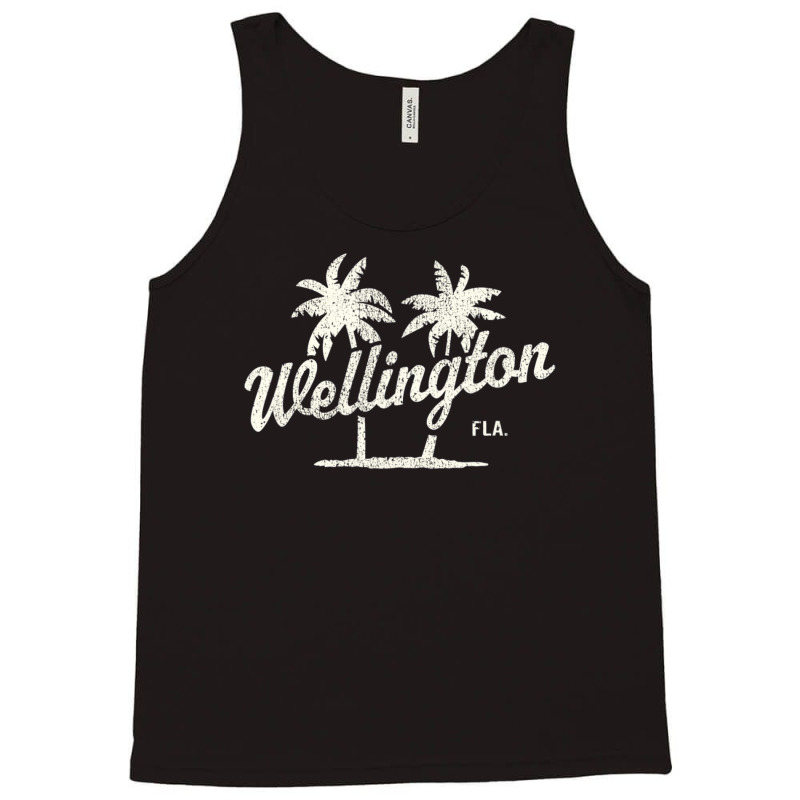 Limited Edition Wellington Florida Vintage 70s Palm Trees Tank Top | Artistshot