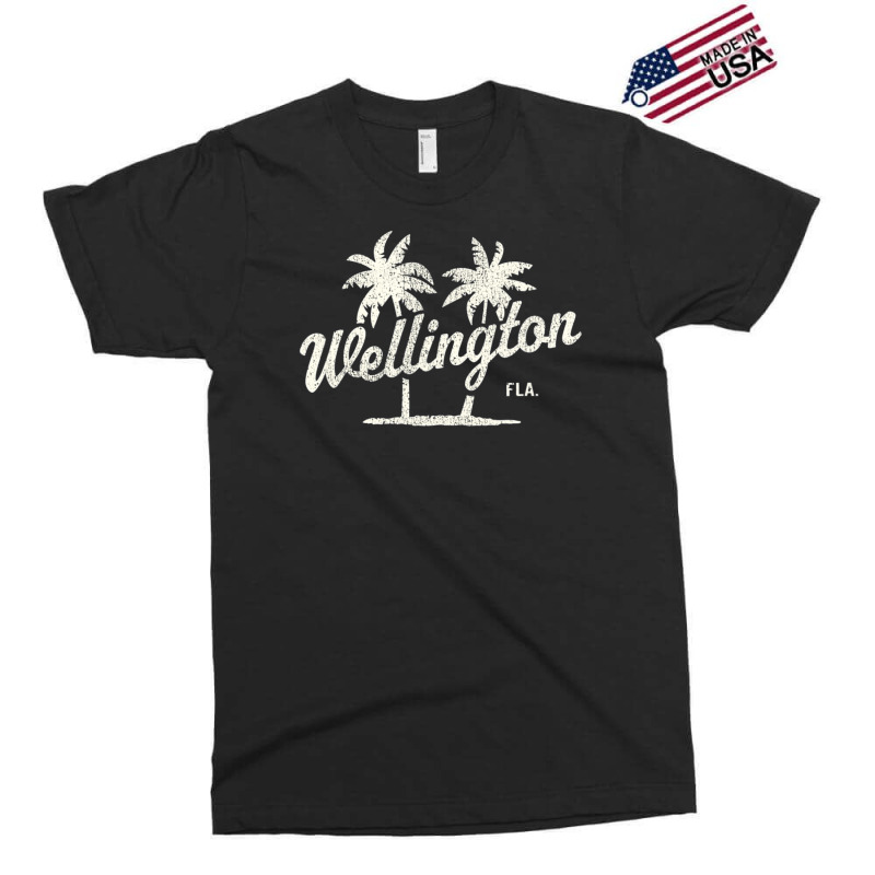 Limited Edition Wellington Florida Vintage 70s Palm Trees Exclusive T-shirt | Artistshot