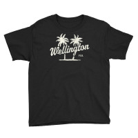 Limited Edition Wellington Florida Vintage 70s Palm Trees Youth Tee | Artistshot