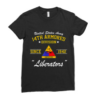 14th Armored Division Ladies Fitted T-shirt | Artistshot