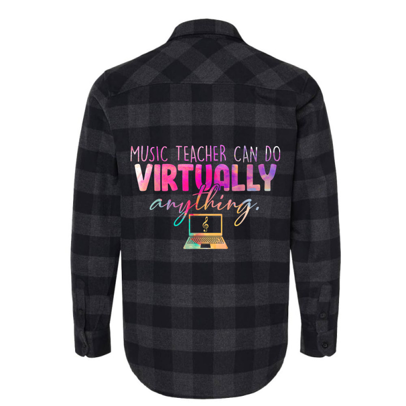 Music Teachers Can Do Virtually Anything Back To School Flannel Shirt | Artistshot