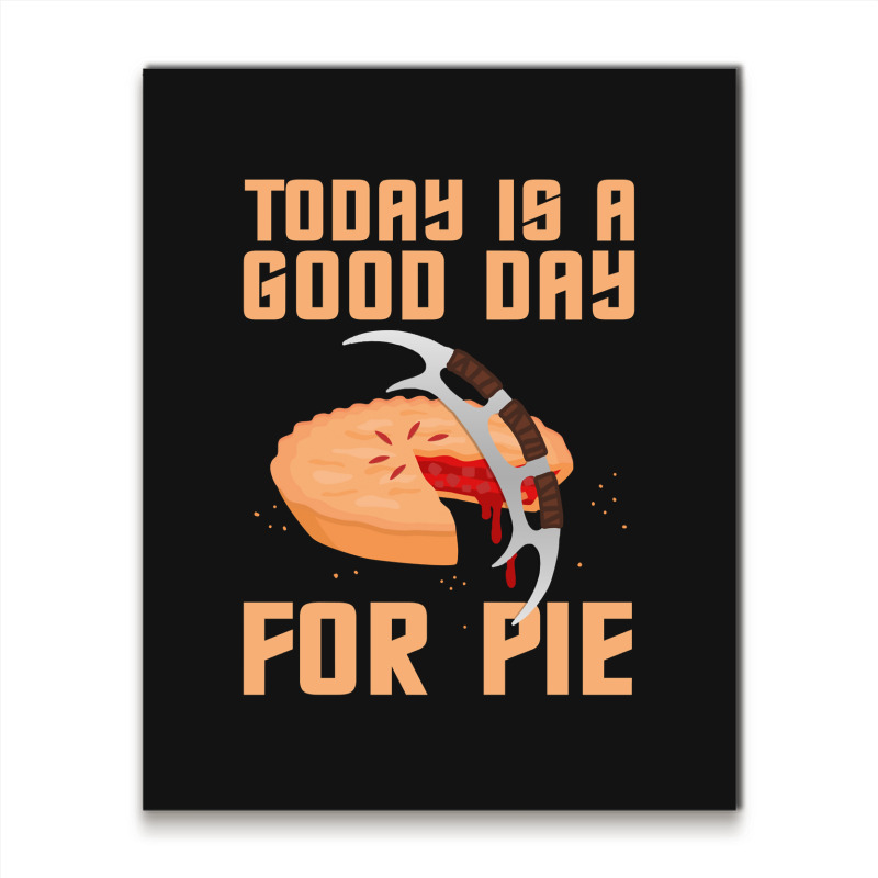 Trending Klingon Pie Metal Print Vertical | Artistshot