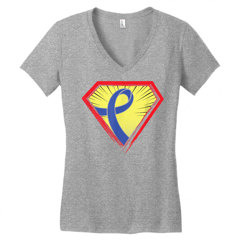 Hero  Osteogenesis Imperfecta Awareness Supporter T Shirt Women's V-Neck T-Shirt by shanesxk | Artistshot