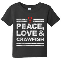 Womens Love Crawfish Cajun Mardi Gras Food Fest V-neck Baby Tee | Artistshot