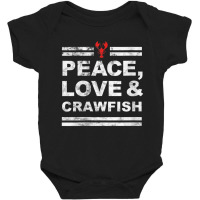 Womens Love Crawfish Cajun Mardi Gras Food Fest V-neck Baby Bodysuit | Artistshot