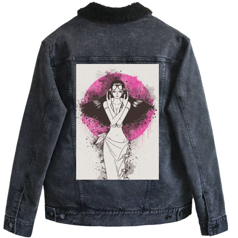 Nico Robin Unisex Sherpa-lined Denim Jacket | Artistshot