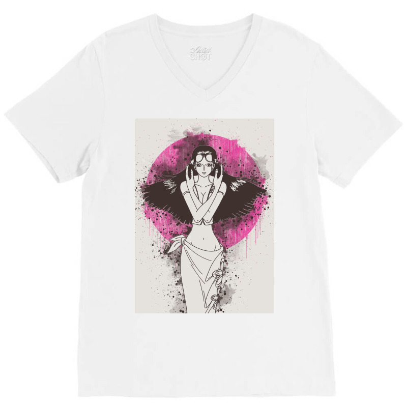 Nico Robin V-neck Tee | Artistshot