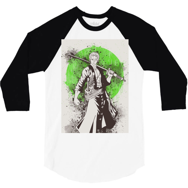 Roronoa Zoro 3/4 Sleeve Shirt | Artistshot