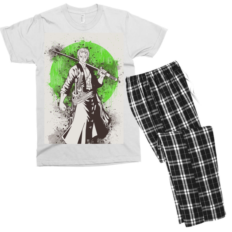 Roronoa Zoro Men's T-shirt Pajama Set | Artistshot