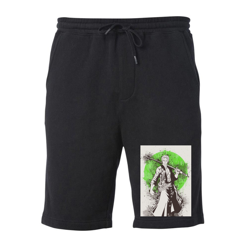 Roronoa Zoro Fleece Short | Artistshot